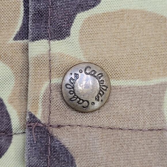 Vintage 90s Cabelas Hunting Jacket Large 26x30 Lined Hunting - Picture 13 of 16